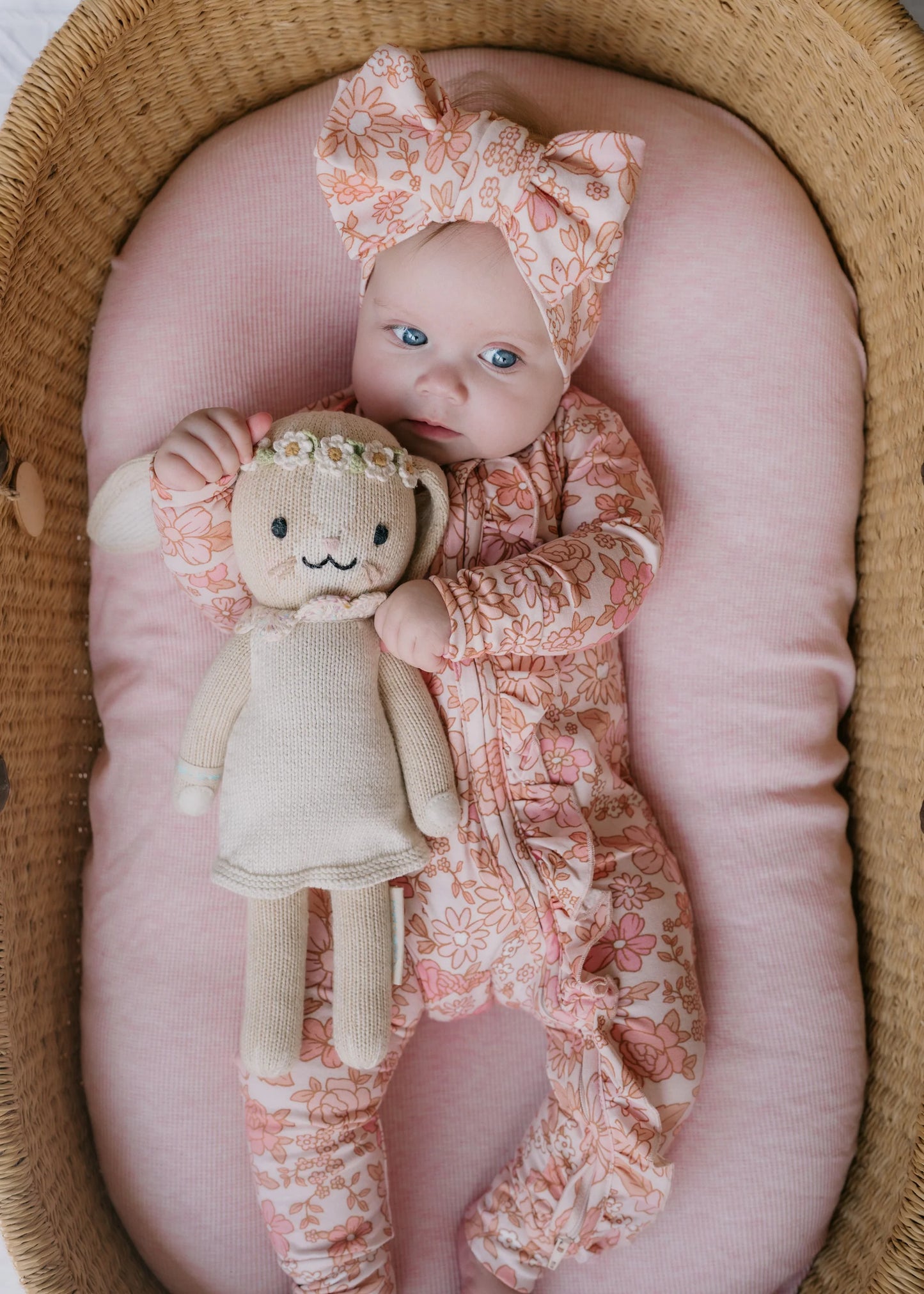 Frill Zip Romper | Blossom