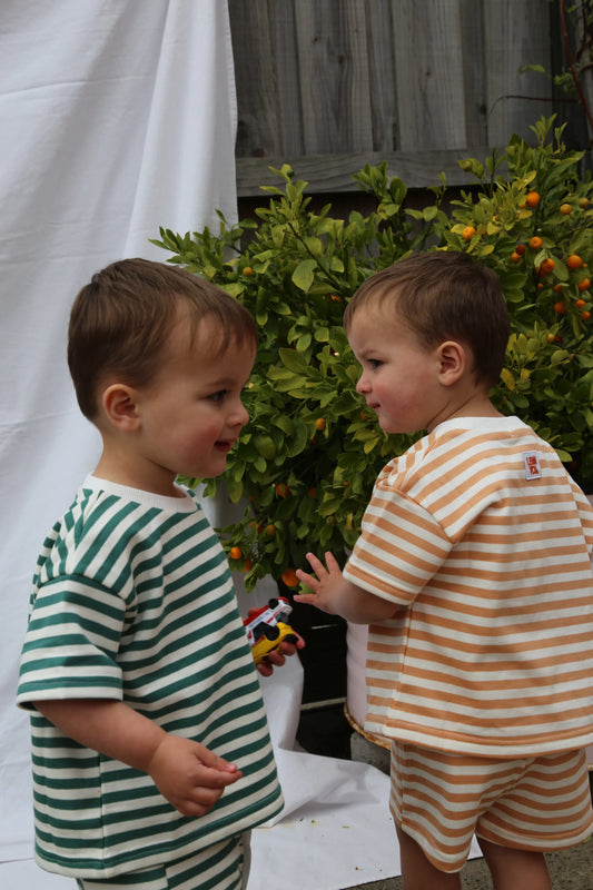 Striped Set - Orange