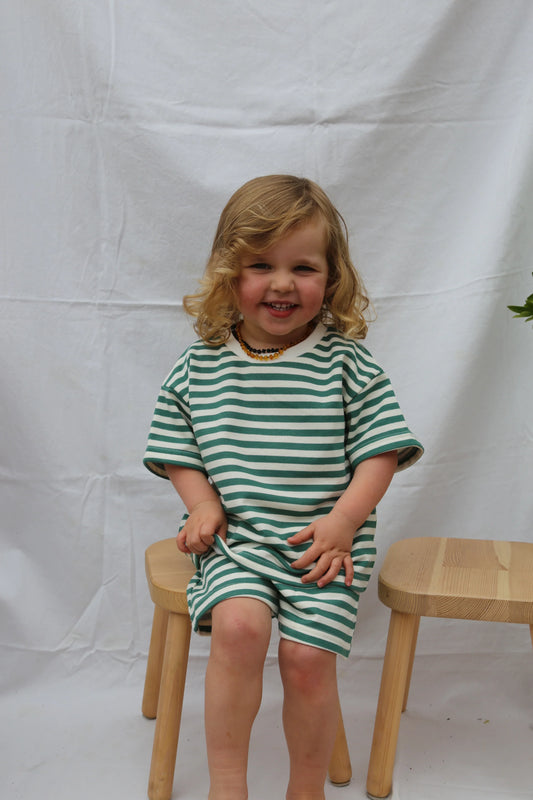 Striped Set - Green